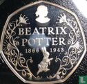 United Kingdom 50 pence 2016 (PROOF - zilver) "150th anniversary of the birth of Beatrix Potter" - Image 2