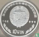 Corée du Nord 10 won 2002 (BE) "Final issue of the Monaco Franc" - Image 2