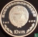 North Korea 10 won 2002 (PROOF) "Final issue of the Belgian Franc" - Image 2