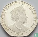 Man 50 pence 2018 "65th anniversary Coronation of Queen Elizabeth II - Coronation crown" - Afbeelding 1