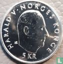 Noorwegen 5 kroner 1995 "50th anniversary of the United Nations" - Afbeelding 2