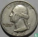 Verenigde Staten ¼ dollar 1934 (D) - Afbeelding 1