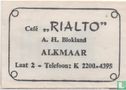 Café "Rialto" - Afbeelding 1