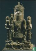 Statue votive-Aser Beria-with Oba Akenzua - Afbeelding 1