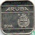 Aruba 50 cent 2016 (koerszettende zeilen zonder ster) - Afbeelding 1
