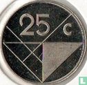 Aruba 25 cent 1989