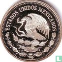 Mexico 25 pesos 1985 (PROOF - type 2) "1986 Football World Cup in Mexico" - Image 2