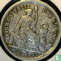 Peru 1 real 1860 - Afbeelding 2