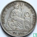 Peru 1 Sol 1868 (Typ 1) - Bild 2