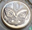 Nouvelle-Zélande 10 cents 1980 (0 rond) - Image 2