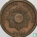 Peru 2 centavos 1918 - Image 1