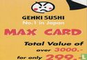 071 - Genki Sushi - Max Card - Afbeelding 1