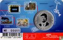 Pays-Bas 5 euro 2021 (coincard - premier jour d'émission) "40 years youth news" - Image 2