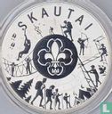 Lithuania 5 euro 2019 (PROOF) "Scouts" - Image 2