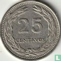 El Salvador 25 centavos 1970 - Image 2