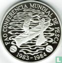 Sao Tome and Principe 100 dobras 1984 (PROOF - silver) "FAO - World Fisheries Conference" - Image 1