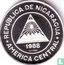 Nicaragua 2000 córdobas 1988 (PROOF) "1986 Football World Cup in Mexico" - Image 1