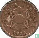 Peru 1 centavo 1934 (type 1) - Afbeelding 1