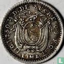Ecuador ½ Decimo 1912 (FCUADOR) - Bild 2
