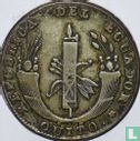 Équateur 4 reales 1841 - Image 2