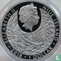 Niue 1 dollar 2018 (PROOF) "Kingfischer" - Afbeelding 1