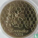 Slovakia 5 euro 2021 "Western honey bee" - Image 1