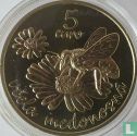 Slovakia 5 euro 2021 "Western honey bee" - Image 2