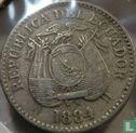 Ecuador ½ centavo 1884 - Afbeelding 1