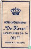 Hotel Café Restaurant "De Kroon" - Afbeelding 1