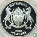 Botswana 5 pula 1988 (PROOF) "Summer Olympics in Seoul" - Image 2