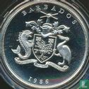 Barbados 25 dollars 1986 (PROOF) "Commonwealth Games in Edinburgh" - Afbeelding 1