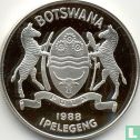 Botswana 5 pula 1988 (PROOF) "Pope's visit" - Afbeelding 2