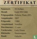 Namibia 50 Dollar 2007 (PP) "10th anniversary Death of Princess Diana" - Bild 3