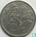Namibia 10 Cent 1993 - Bild 2