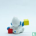 Baby smurf with blocks  - Image 2