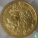 Niue 5 dollars 2021 (goud) "Czech Lion" - Afbeelding 2