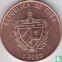 Cuba 1 peso 1989 (cuivre) "220th anniversary Birth of Alexander von Humboldt" - Image 2