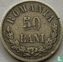 Romania 50 bani 1873 (coin alignment) - Image 2