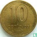 Argentinië 10 centavos 1992 (type 2) - Afbeelding 1