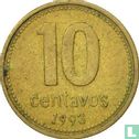 Argentinië 10 centavos 1993 (type 1) - Afbeelding 1