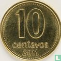 Argentinië 10 centavos 2011 - Afbeelding 1