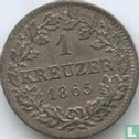 Beieren 1 kreuzer 1865 - Afbeelding 1