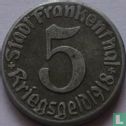 Frankenthal 5 pfennig 1918 - Afbeelding 1