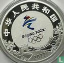 China 5 yuan 2022 (PROOF) "Winter Olympics in Beijing - Figure skating" - Afbeelding 1