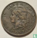 Argentinië 2 centavos 1892 (misslag) - Afbeelding 2