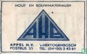 AHB - Hout en Bouwmaterialen Appel N.V. - Bild 1