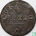 Curaçao 1 stuiver 1822 (0,81 g) - Afbeelding 1