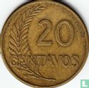 Peru 20 centavos 1942 (zonder S - type 1) - Afbeelding 2