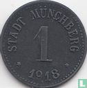 Münchberg 1 pfennig 1918 - Afbeelding 1