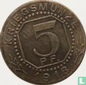 Welzheim 5 pfennig 1918 - Afbeelding 1
